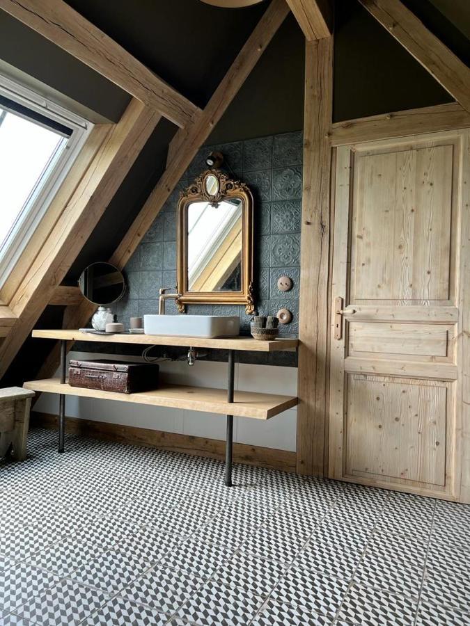 Bed and Breakfast Par Hasard Ou Pas Saint-Martin-aux-Chartrains Exterior foto